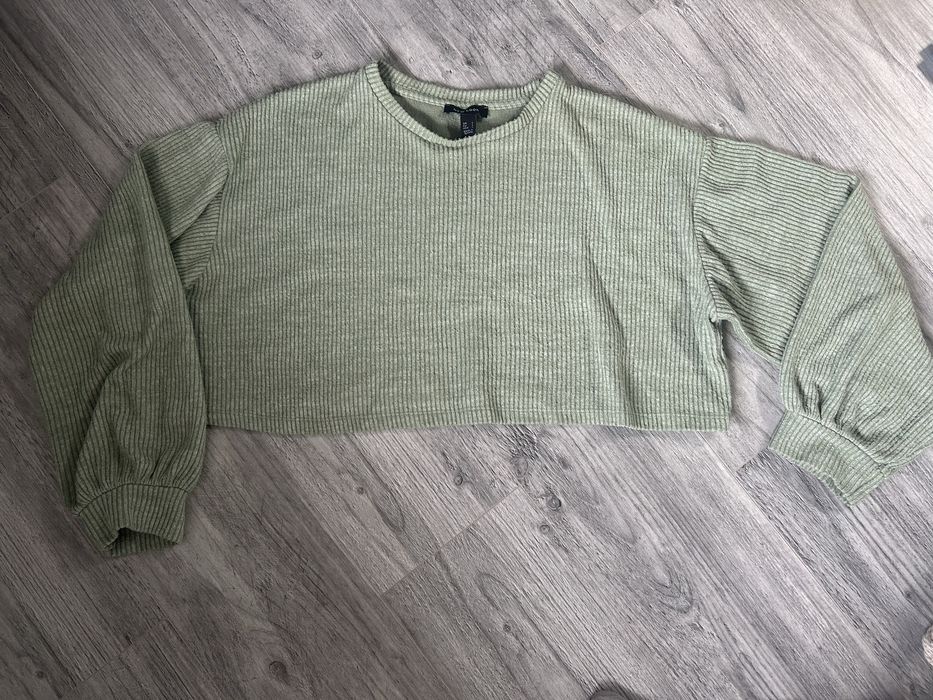 Sweter crop top L