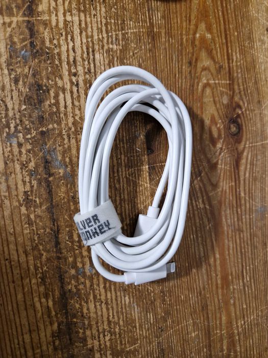 Kabel Silver Monkey USB - Apple Lightning 2 m biały (4308)