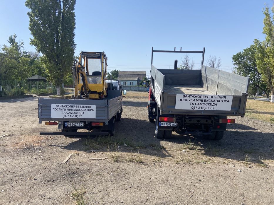 Услуги мини-экскаватора