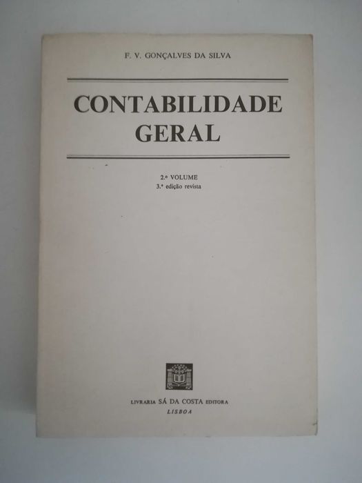 F. V. Gonçalves da Silva – Contabilidade Geral  - 2 vol