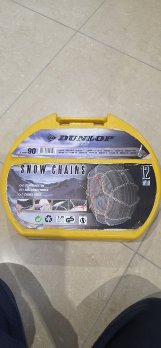 Łańcuchy śnieżne KN 90 DUNLOP.
