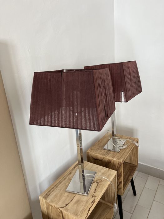 2 candeeiros Gato Preto