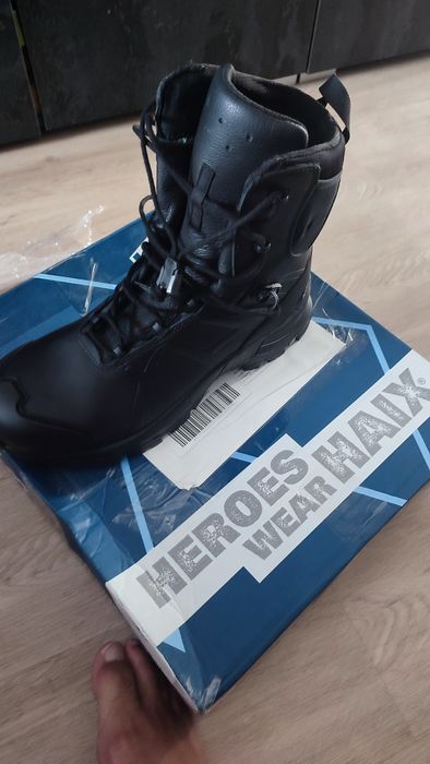 Botas Haix Black Eagle Safety 50 High – Novas, na Caixa