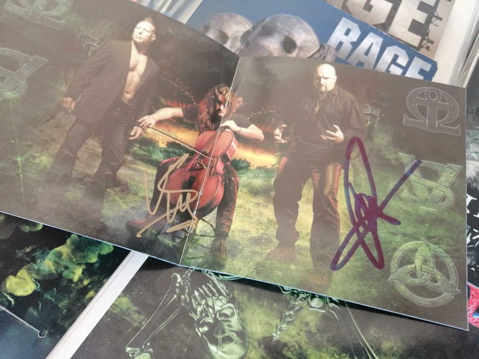 Zestaw płyt CD i DVD RAGE ! 3 albumy z AUTOGRAFAMI !