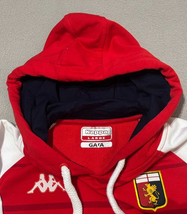 Bluza z kapturem Genoa CFC 2021/2022 Kappa roz. L