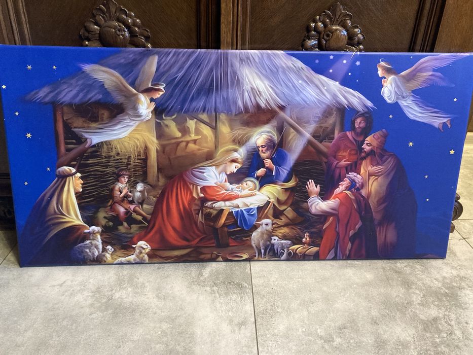 Obraz Boże narodzenie 105x50