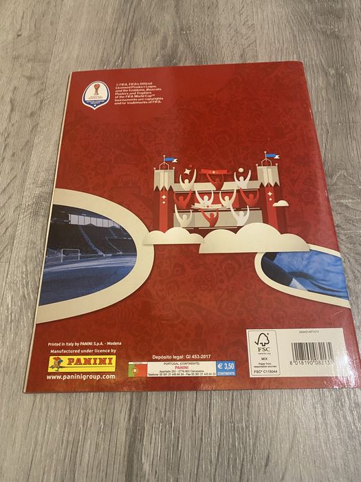 Caderneta FIFA Confederations Cup Russia 2017