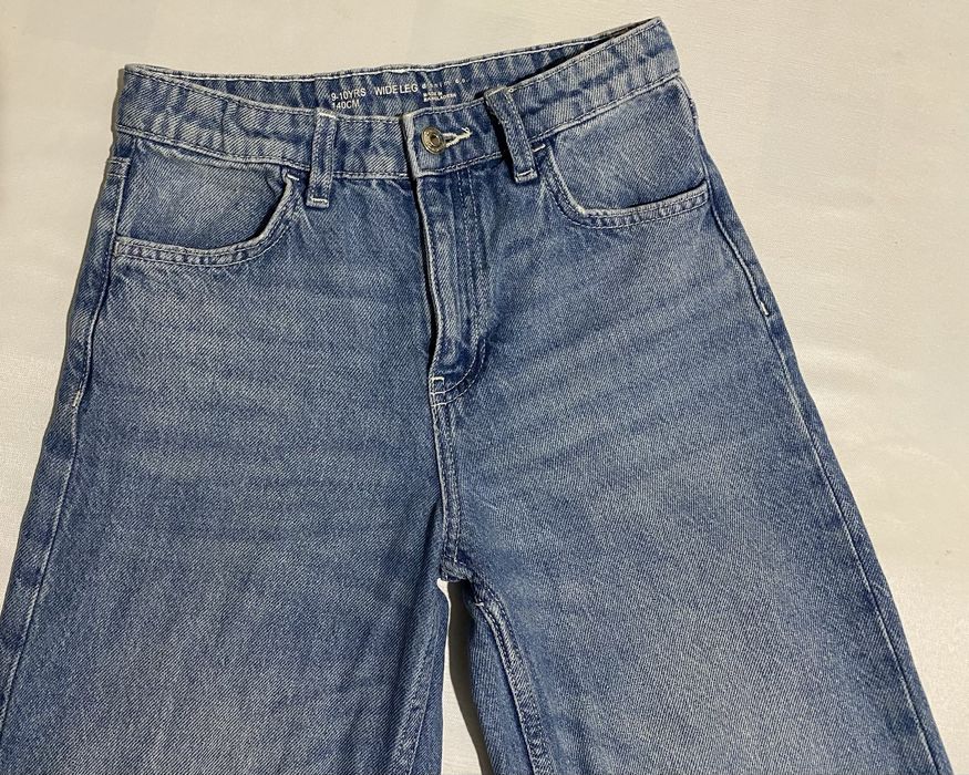 Дитячі модні широкі джинси