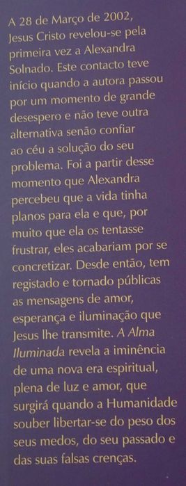 A Alma Iluminada (Mensagens de Jesus) de Alexandra Solnado