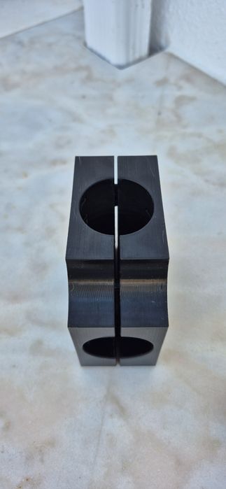 Gabarito para corte de curvas para tubo de 40mm