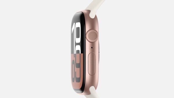 Apple Watch Series 10 GPS, 46mm Rose Gold Aluminum