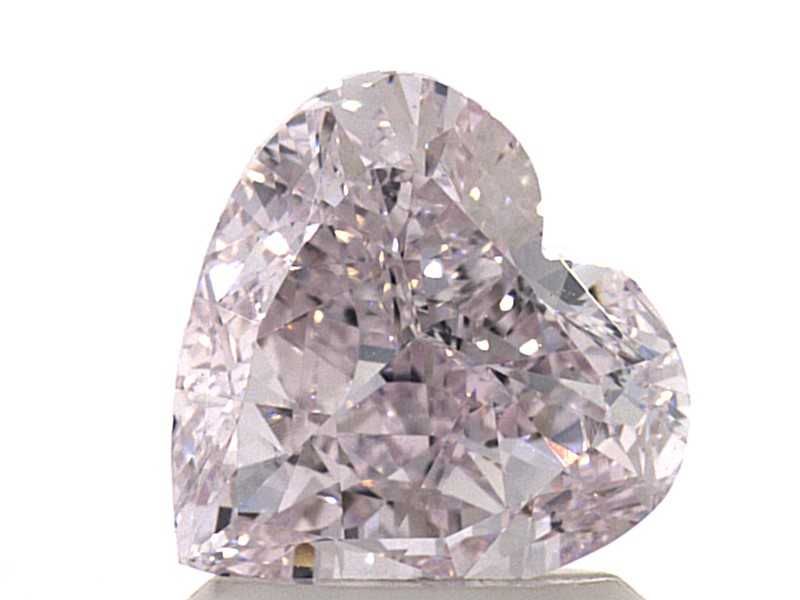 Diament Brylant GIA 1.51 ct Pink / VS2 Heart