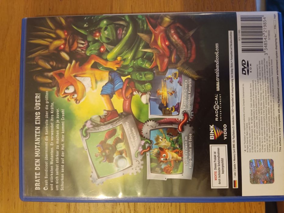 Crash bandicoot mind over mutant ps2