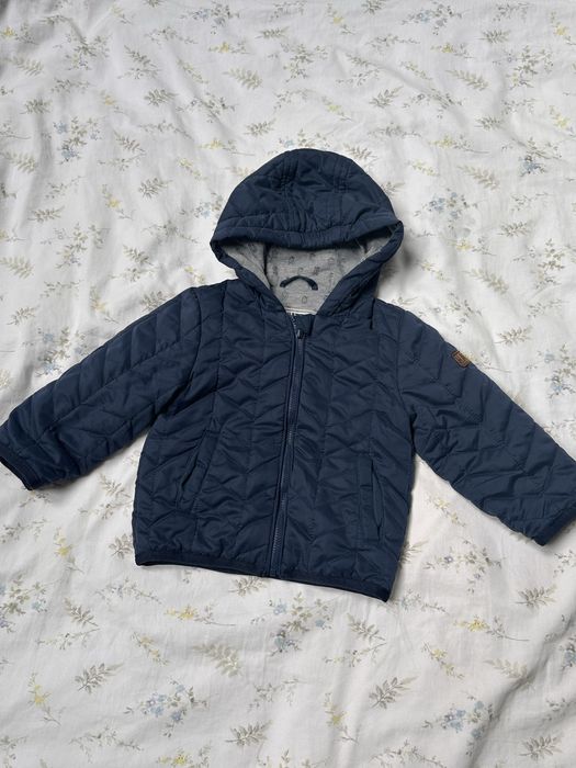 Kurtka na jesien zime przejściowa dla chlopca granatowa 80 happy jak h&m