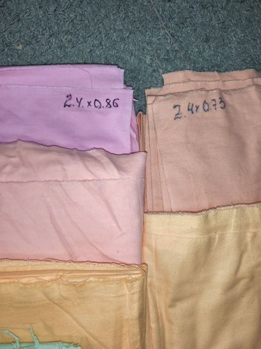 Отрезы байки и фланели времён Союза