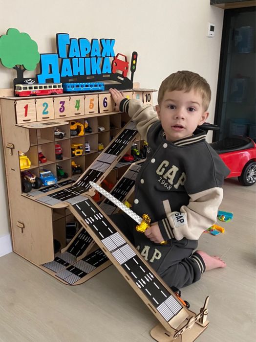 Паркинг детский, парковка, гараж для машинок,трек