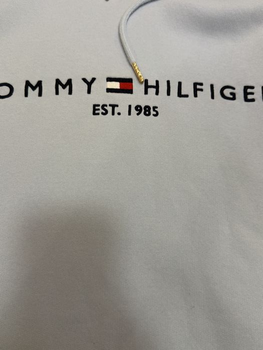 Худі, толстовка, tommy hilfiger, m-s , блакитна оригінал