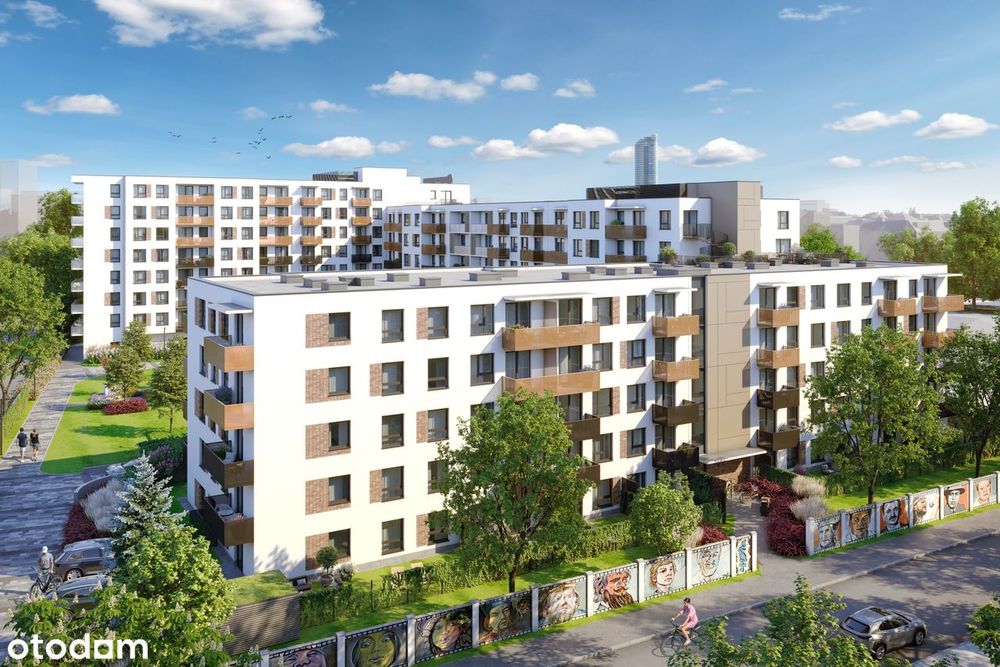 2-pokojowe mieszkanie 40m2 + loggia Bezpośrednio
