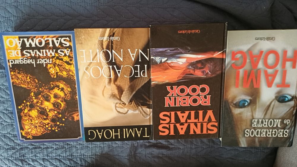 Livros em estado razoável