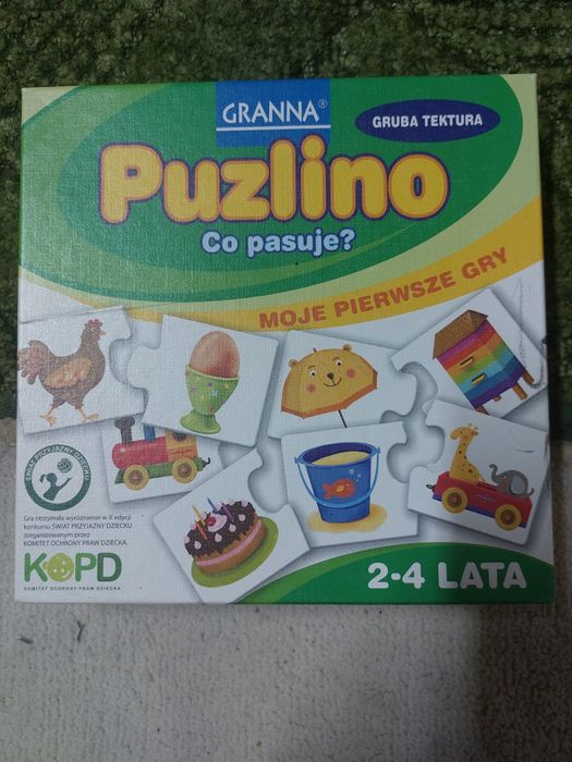 Gra ukladanka puzzlino