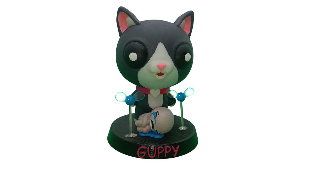 [Ручная работа] Фигурка Гаппи "The Binding of Isaac" /  Guppy