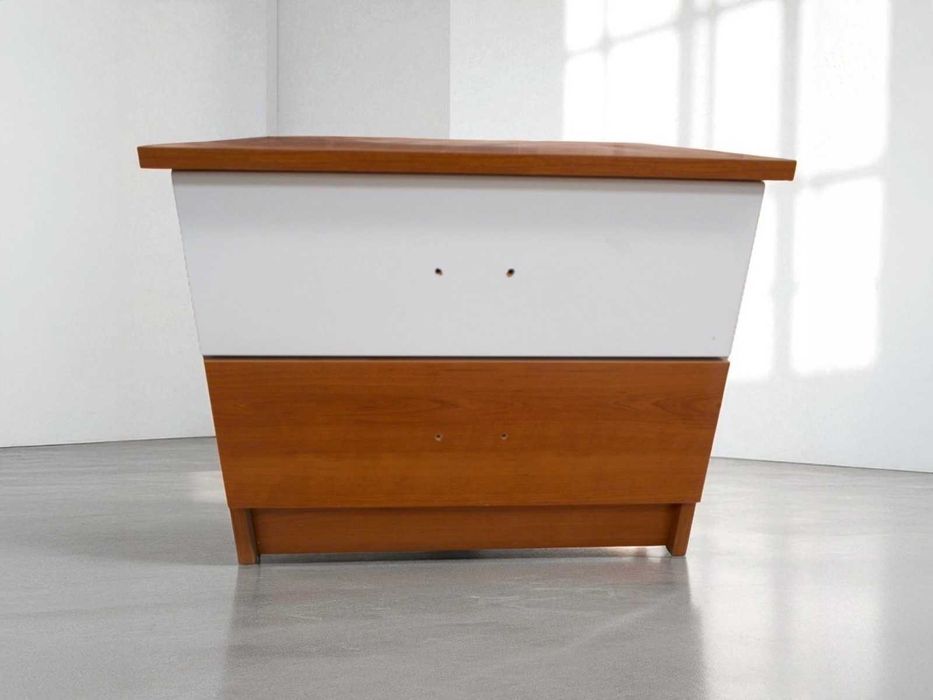 Mesa de Cabeceira em Cerejeira com Gaveta Branca – Com Defeito