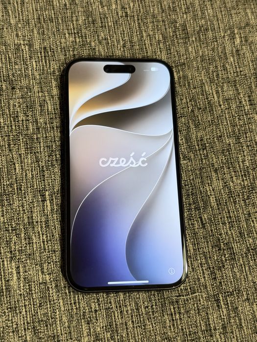 Iphone 15 128gb czarny 100% kondycji + kostka i kabel