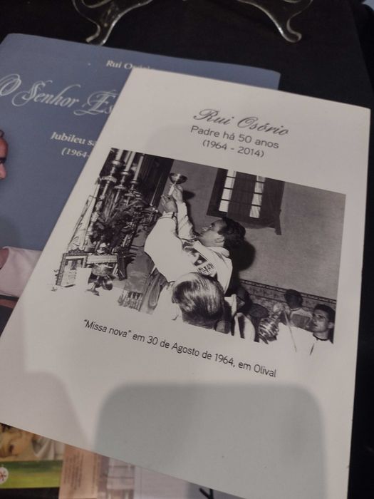 O Senhor escreva conosco "Jubileu Sacerdotal" Rui Osório