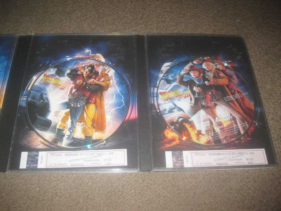 Colecção Completa em DVD "Regresso ao Futuro" Edição Especial Digipack