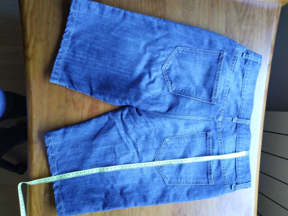 Calções ganga homem