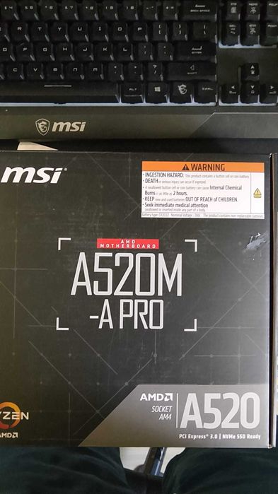 płyta główna MSI A520m a pro