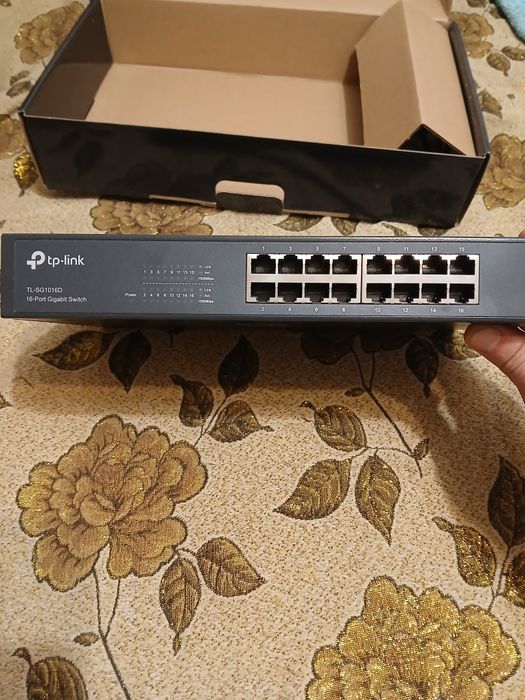 Комутатор TP-Link TL-SG1016D, свитч, світч