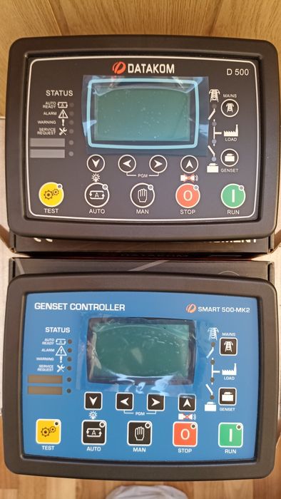 DATAKOM D300, D500, DKG309, DKG307. Панель керування ел. генератором.