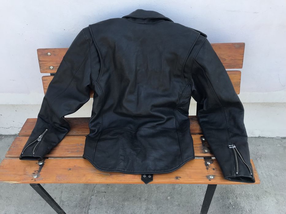 Шкіряна куртка косуха Leather.-  М