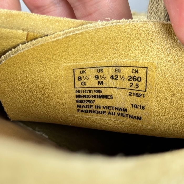 Черевики туфли Clark’s Originals Wallabee кларкс ботинки классические