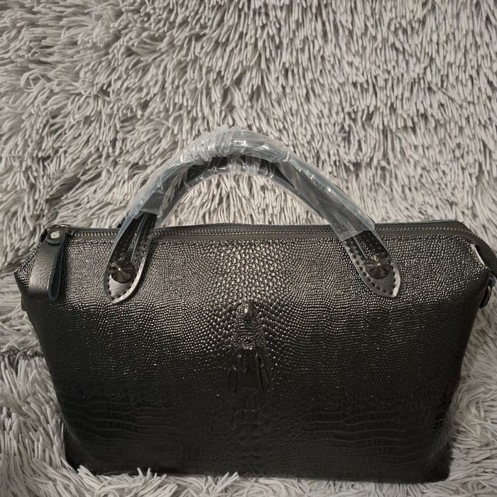 Шкіряна сумка-кроко