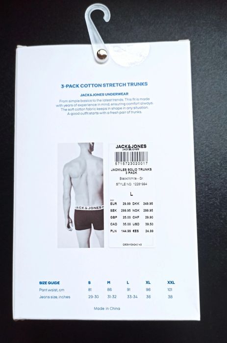 Pack 3 Boxers Algodão