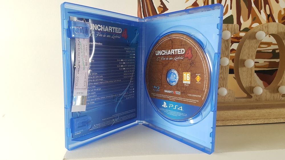 Uncharted 4: O Fim De Um Ladrão - Playstation 4(PS4)