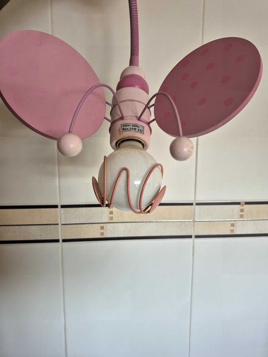 Candeeiro de tecto Borboleta