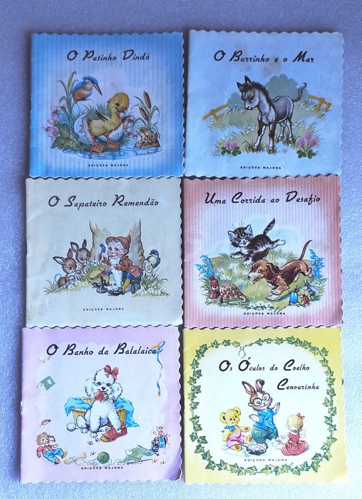 6 livrinhos edições Majora