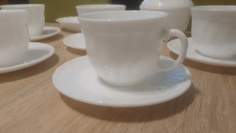 Serwis Kawowy ARCOPAL France – Fason Trianon – 14 el. Lata 90te.