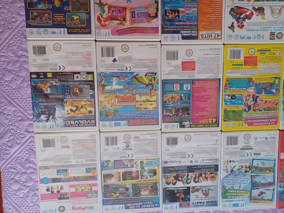 Jogos Nintendo WII Super Mario Bros / Mario & Sonic / Mario party