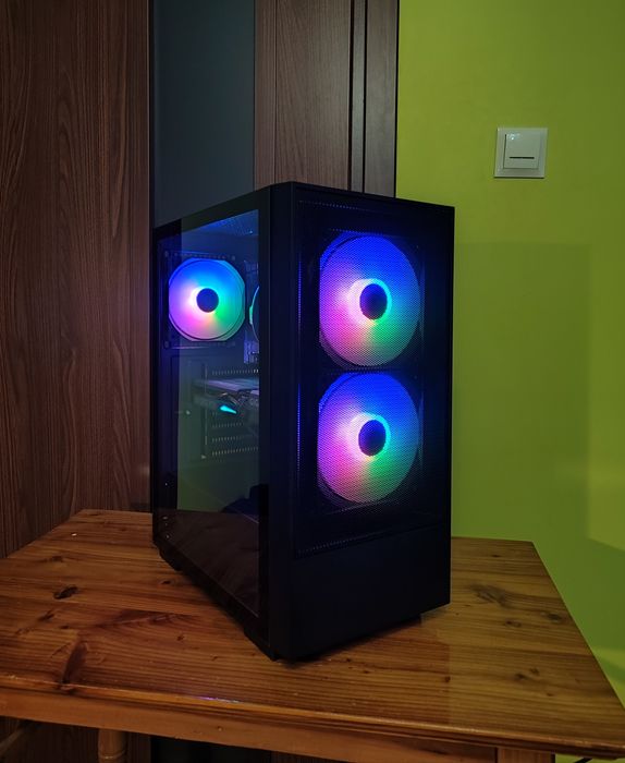Komputer do gier AM5 /RTX 5060/ RYZEN 5 7600/ 16 GB 6000MHZ/ NOWY!!