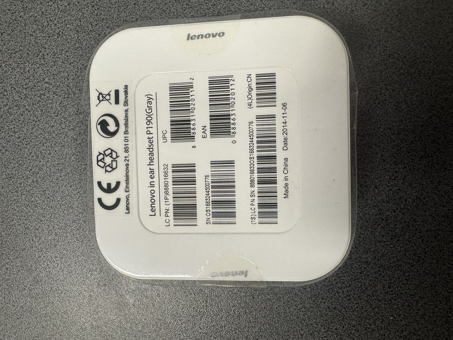 Sluchawli lenovo jack