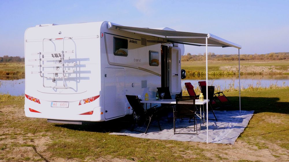 Wynajem Kamper Dethlefs 6 osób bog. wyp. od 350 zł. wolne terminy