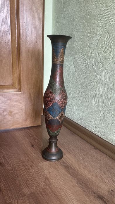 Ваза для квітів кришталь