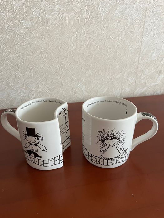 Набір чашок для весілля або закоханих