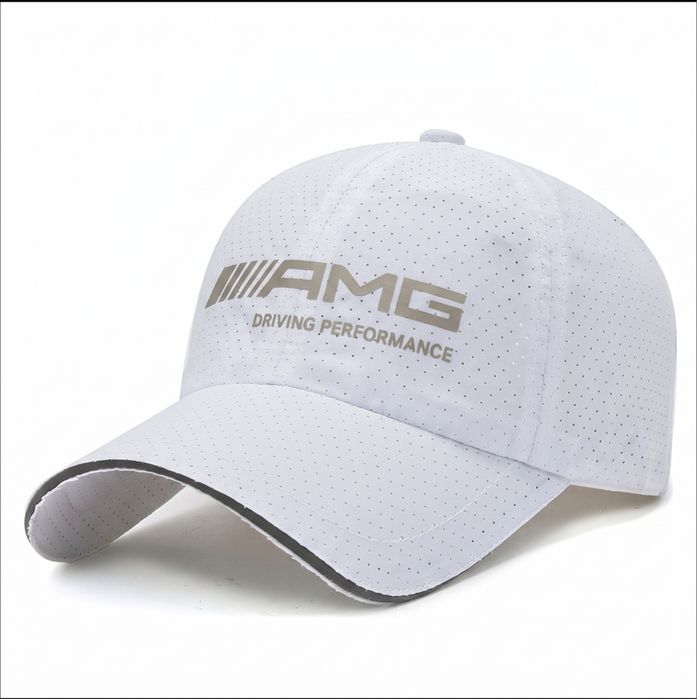 Кепка бейсболка літо Mersedes AMG біла