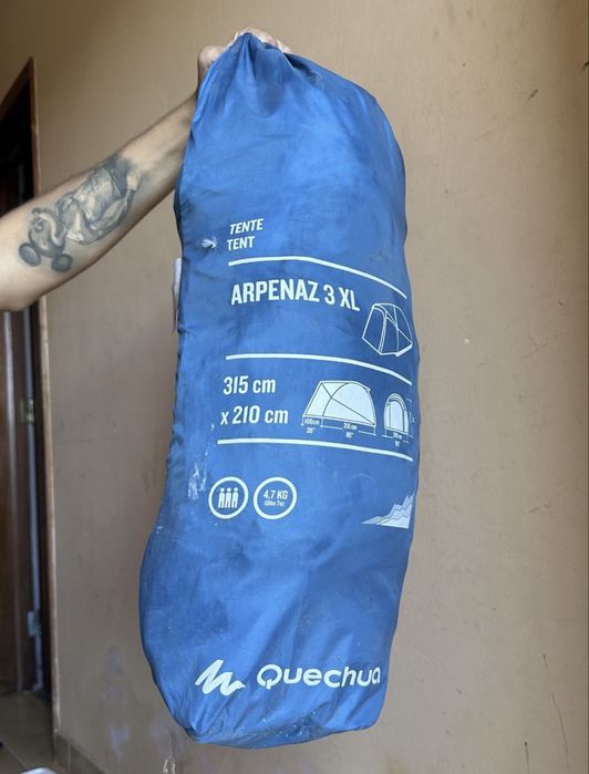 Tenda de campismo Arpenaz 3XL 315x210cm