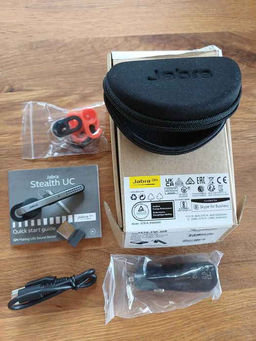 Jabra Stealth UC MS 5578-230-309 NOWA słuchawka Bluetooth USB